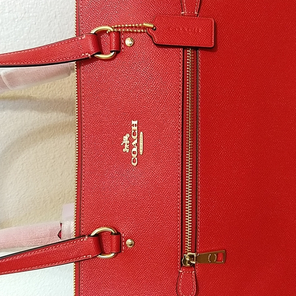 🆕 COACH Gorgeous Leather Tote - Picture 4 of 16